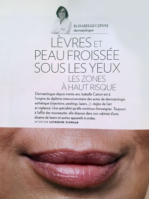 Le Docteur Catoni dans le num&eacute;ro Sp&eacute;cial de Paris Match "Rester Jeune"